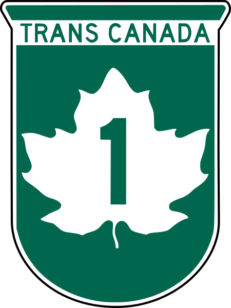 Trans-Canada Highway shield in Newfoundland